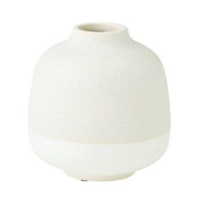 Arctic Short Vase White