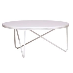 Bronx Large Coffee Table White
