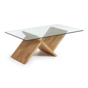 Naxos Coffee Table Natural/Glass