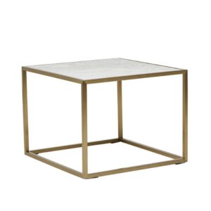 Elle Cube Marbel Side - Gold White