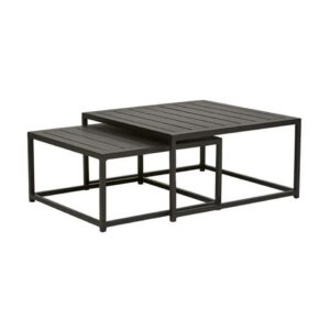 Aruba Square Nest Coffee Table Black