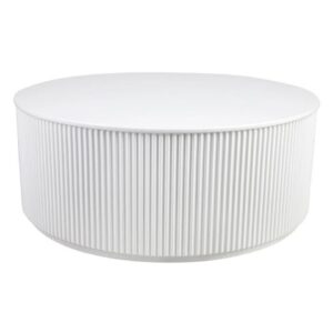 Nomad Round Coffee Table White