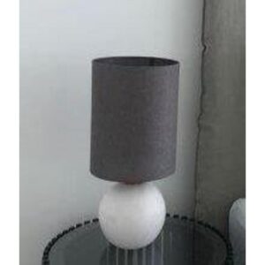Alpha Table Lamp Grey/Cream