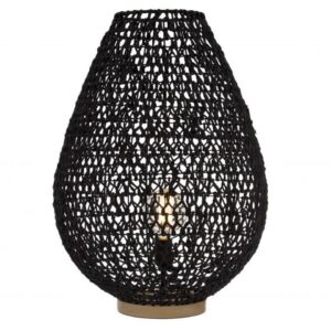 St James Table Lamp Black