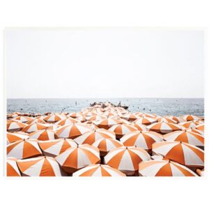 Capri Coast II Artwork (Oak frame)