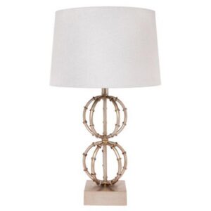 Lela Table Lamp - Antique Silver