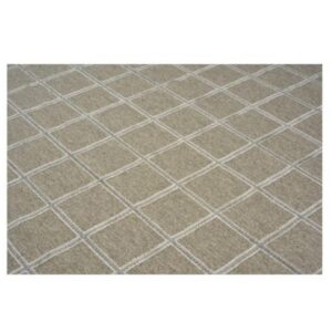 Lana Check Wool Rug - Large