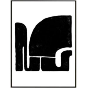 Muse I Artwork Black Frame