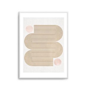 Terre Cuite I Artwork White Frame