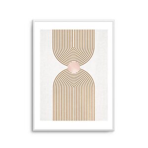 Terre Cuite II Artwork White Frame