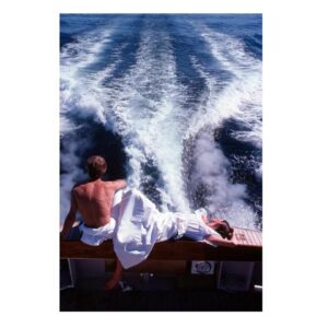 November 1976 Late Day White Artwork White Frame