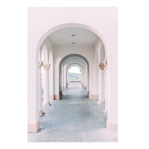 Follow The Light Artwork White Frame