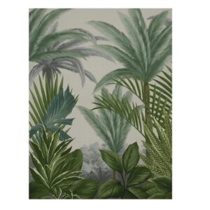 Las Palmas I Oak Box Frame Canvas Artwork