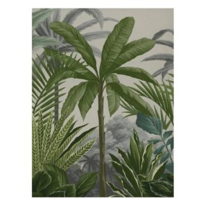 Las Palmas II Oak Box Frame Canvas Artwork