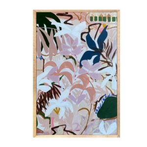 Bakers Son Canvas Artwork Oak Frame