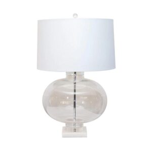 Marble Base Glass Table Lamp