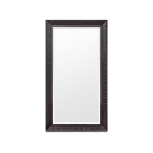Chinoise Mirror Hand Painted Black