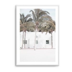 Pacifico I Artwork White Frame