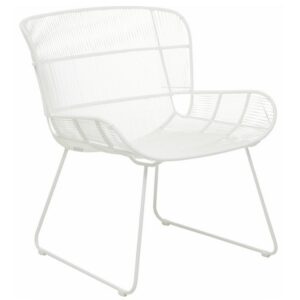 Granada Butterfly Accent Chair White