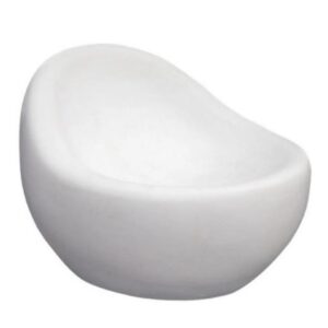 Santorini Chair Accent Chair White Resin