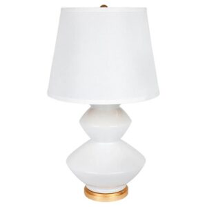 Baldwin Table Lamp White