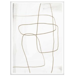 Elanor 3 Abstract Artwork Black Frame