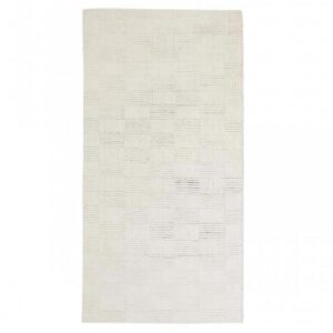 Tepih Lattice Rug Ivory Black