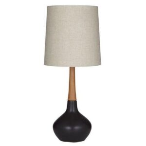 Elke Table Lamp Black/Natural
