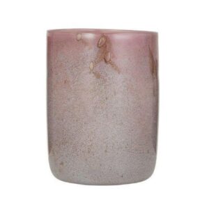 Marbella Short Vase Pink/Grey
