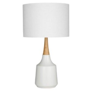 Revival Table Lamp White/Natural