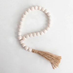 Muse Pria Bead Garland Decor White