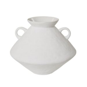 Cato Textured Vase White