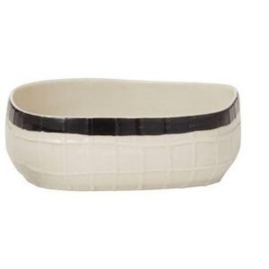 Bazaar Large Bowl Cream/Black