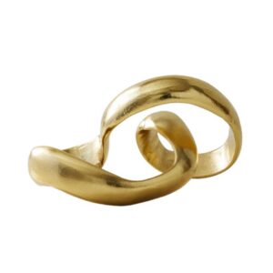 Loop Decor Brass Low