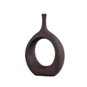 Magnolia Vase Black