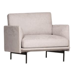 Jersey Armchair  Light Grey