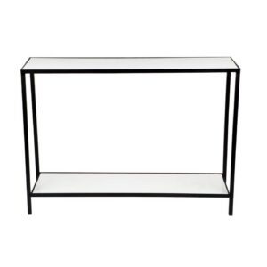 Cocktail Stone Console Black