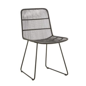 Granada Sleigh Dining Chair Licorice