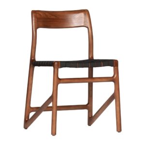 Daintree Dining Chair - Black/Walnut