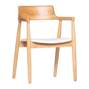 Valdora Dining Chair Natural/White