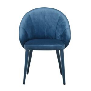 Camila Dining Chair - Navy Velvet