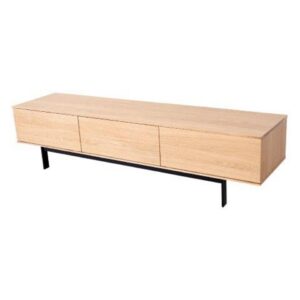 Skara Large 3 Door Entertainment Unit Oak