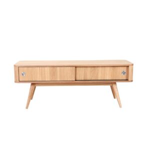 Skara Small Entertainment Unit Oak
