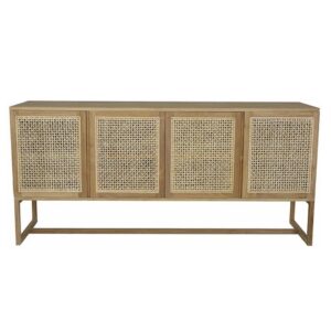 Willow Woven Buffet Teak