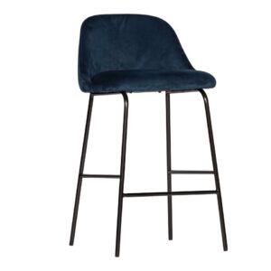 Sutton Low Bar Stool Navy