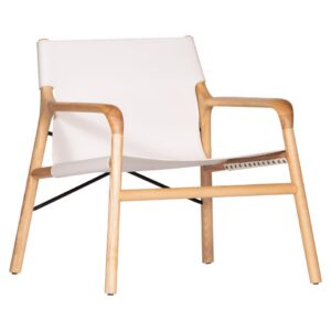 Staghorn Accent Chair Natural/White