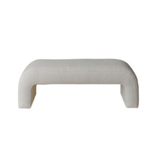 Bernard Boucle Bench Ivory