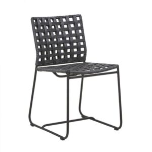 Quay Outdoor Dining Chair Black