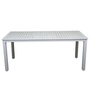 Stockton Outdoor Rectangle Dining Table White