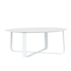 Mermaid Outdoor Coffee Table - White